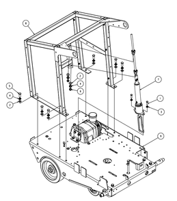 Section 09 Diagram and Parts List for MK-4020KB 167420-20 MK Diamond Concrete Saw